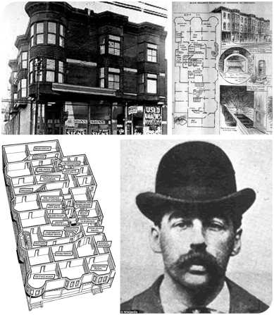 H.H. Holmes e il suo "Castello".